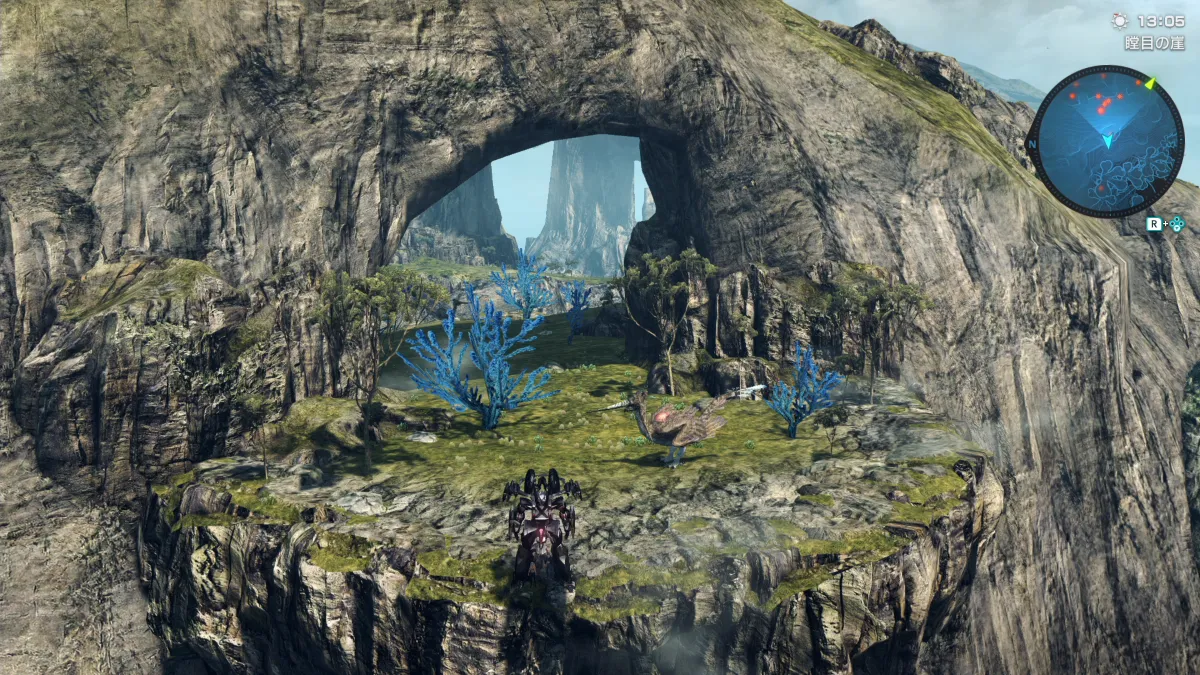 瞠目の崖・午後(Afternoon at Wonderment Bluff)